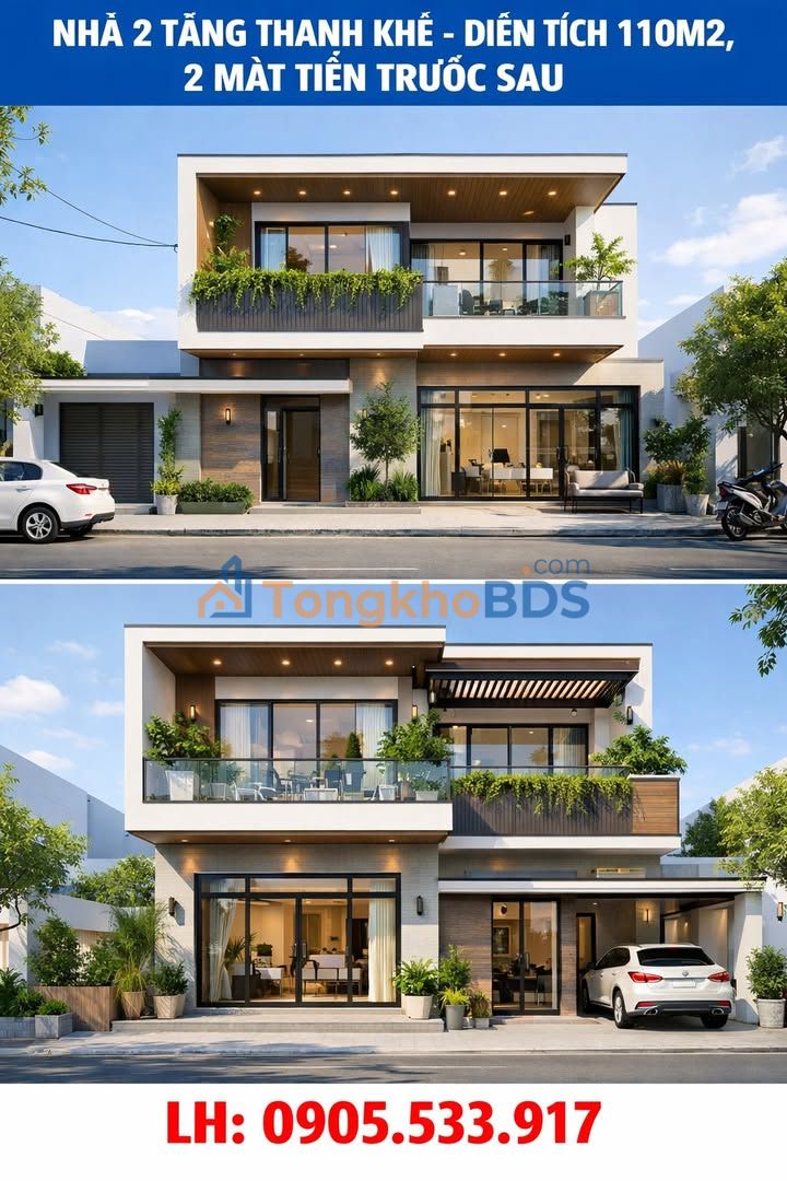 Nhà 2 Mặt Tiền Kinh Doanh Sầm Uất Kỳ Đồng, Đà Nẵng - 110m²