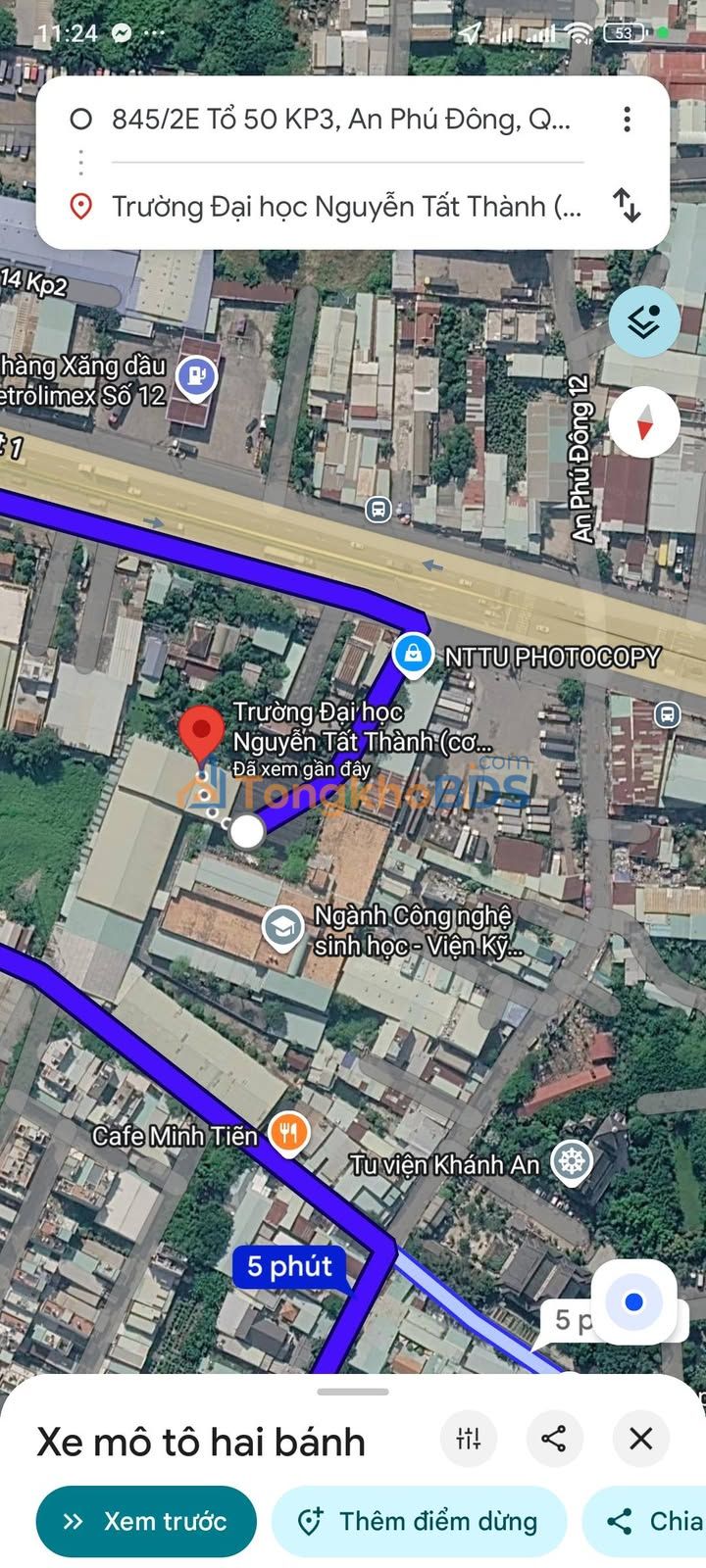 Đất Nền An Phú Đông Q12 - 90m² Sổ Hồng Riêng - Giá 2.4 Tỷ