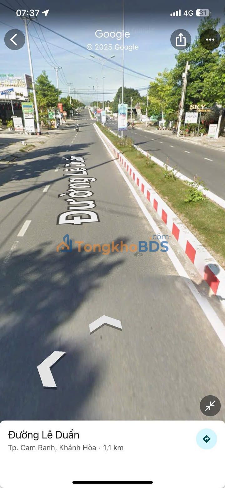 Đất Mặt Tiền Lê Duẩn Cam Ranh 100m² - Giá 6 Tỷ - Sổ Đỏ Full Thổ Cư