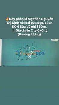 Đất Nền Mặt Tiền Nguyễn Thị Định Huế 100m² - Sổ Đỏ Sẵn Sàng