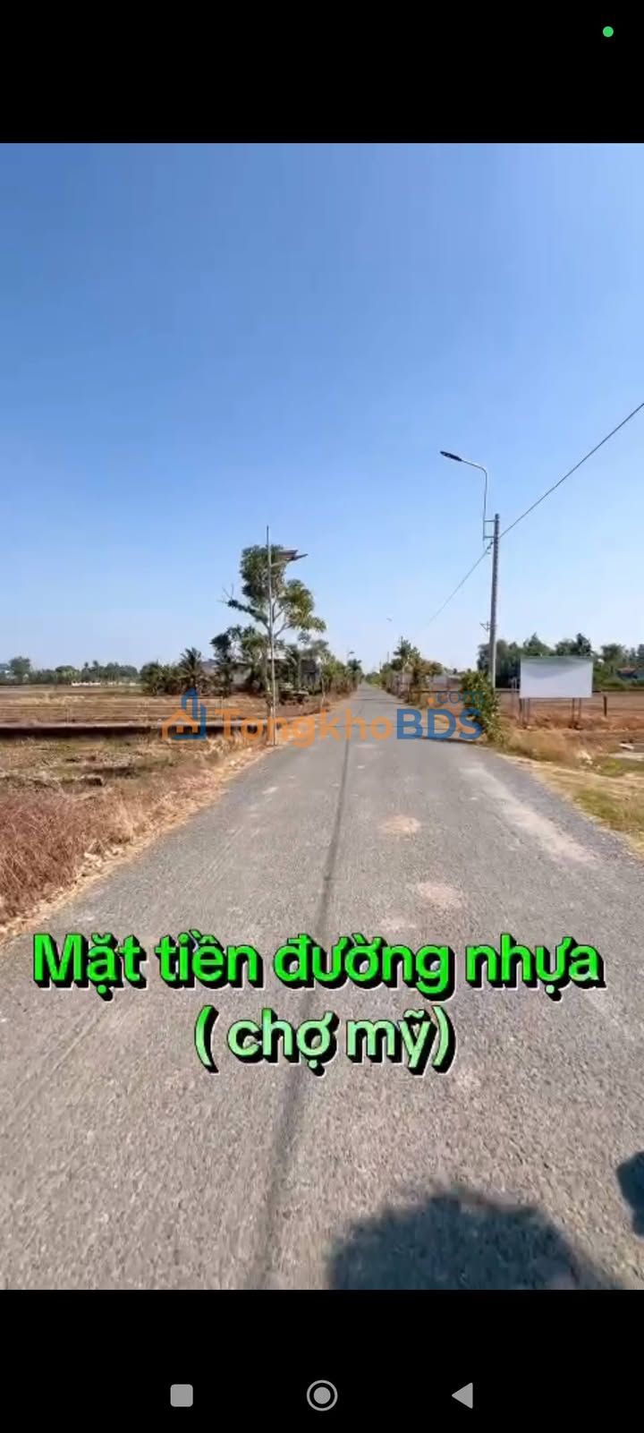 Bán Gấp Đất Mặt Tiền Chợ Mỹ Lệ, Cần Đước - 150m² Thổ Cư, Giá 1.15 Tỷ