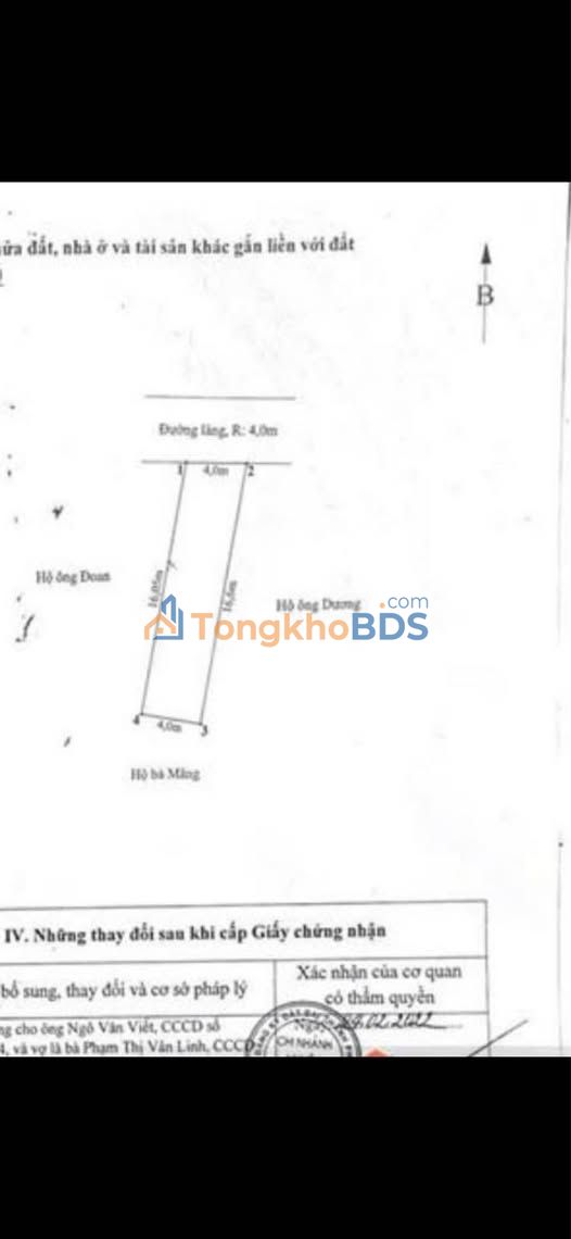 Bán đất 65m² An Đồng, Hải Phòng - Ngõ ô tô, sổ đỏ chính chủ