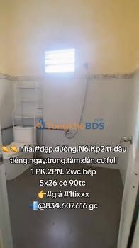 Nhà Đẹp Trung Tâm Dầu Tiếng 130m² - Giá 1 Tỷ