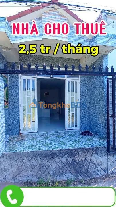 Cho thuê nhà đường Thạnh Hòa, Mỹ Tho - 2.5 triệu/tháng