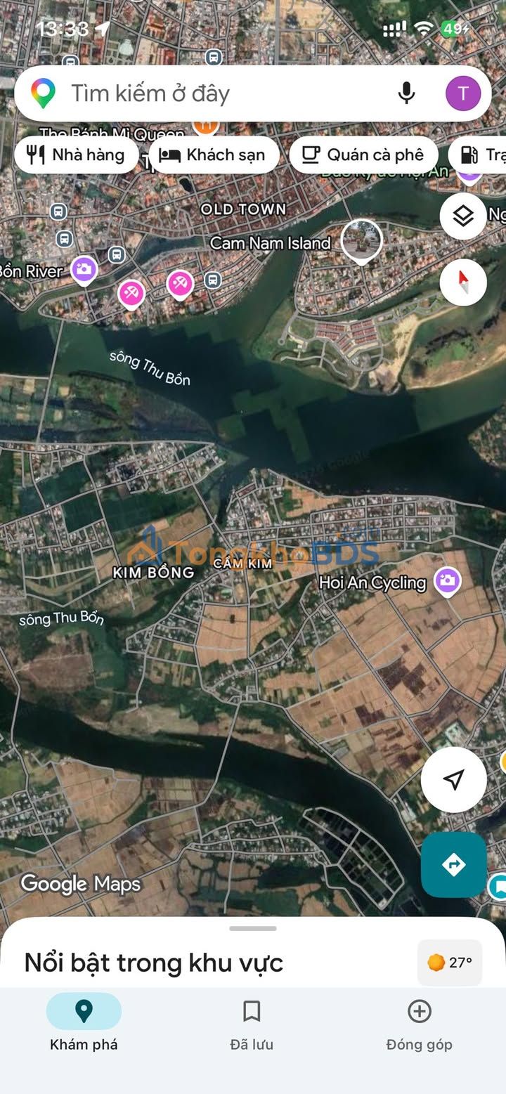 Đất nền Sổ hồng 99m² tại Duy Vinh, Hội An - Giá 1.1 tỷ, sẵn sàng xây nhà