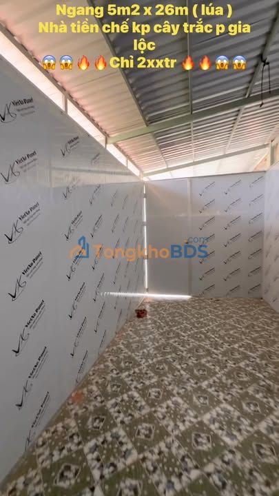 Bán Đất 130m² Phường Gia Lộc, Trảng Bàng - Có Nhà Panel Sẵn