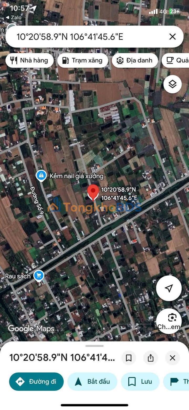 Bán Đất Nền Gò Công 600m² Sổ Hồng - Gần Cty Huy Hoàng, Tiền Giang