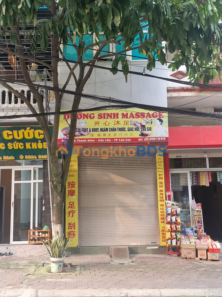 Cho thuê nhà 3 tầng mặt tiền đường Thanh Niên, TP Lào Cai - Giá 4 triệu/tháng