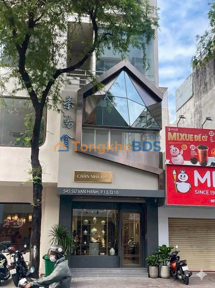 Nhà Mặt Tiền Sư Vạn Hạnh Q10 - 80m², KD Đa Ngành, Giá 100 Triệu