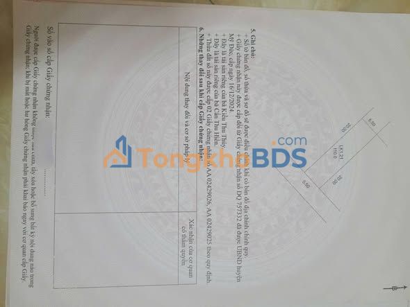 Bán Đất Lô Góc 110m² Mỹ Đức, Hà Nội - Kinh Doanh Thoải Mái