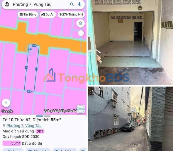 Bán Đất Tặng Nhà Hẻm Ô Tô Phạm Hồng Thái, Q10 - 55m² Vuông Vắn, Giá 5.4 Tỷ