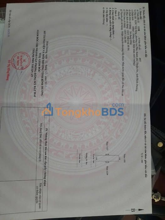 Nhà Mặt Tiền Chợ KDC Việt Sing, Tân Phú - 100m² Giá 5.05 Tỷ