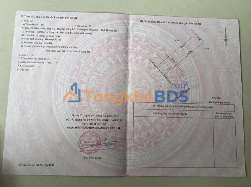 Mặt tiền Bà Huyện Thanh Quan Đồng Hới - 120m² Kinh doanh Sầm uất