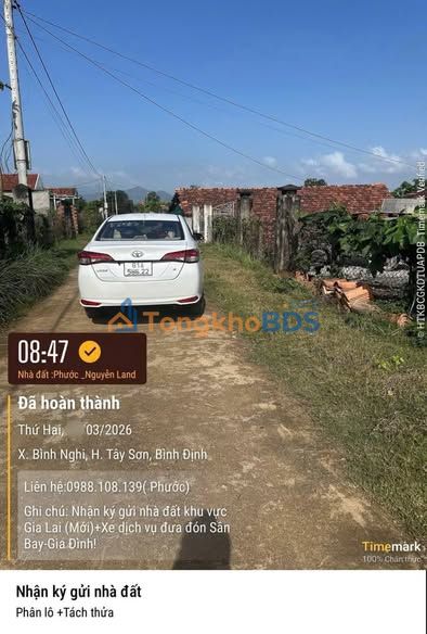 Đất nền Bình Nghi, Tây Sơn 136m² - Giá chỉ 3xx triệu, cơ hội an cư!