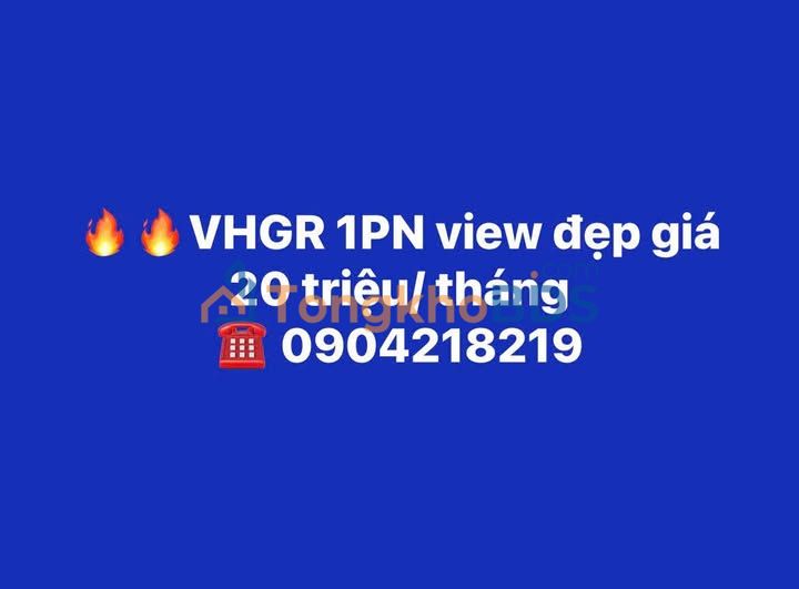 Cho thuê căn hộ 1PN Vinhomes Golden River, Quận 1 - View Landmark 81