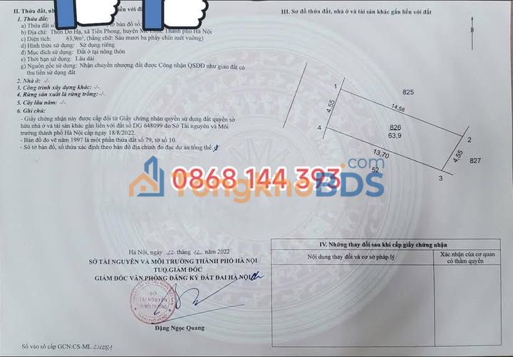 Nhà Chính Chủ 64m² Đường Do Hạ, Mê Linh - Kinh Doanh/Ở Đều Tuyệt Vời