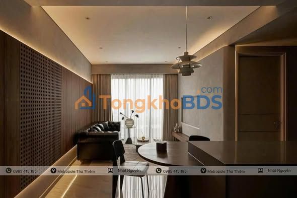 Căn hộ The Opera Residences 70m² - 55 Triệu/Tháng - View Sông Đẹp