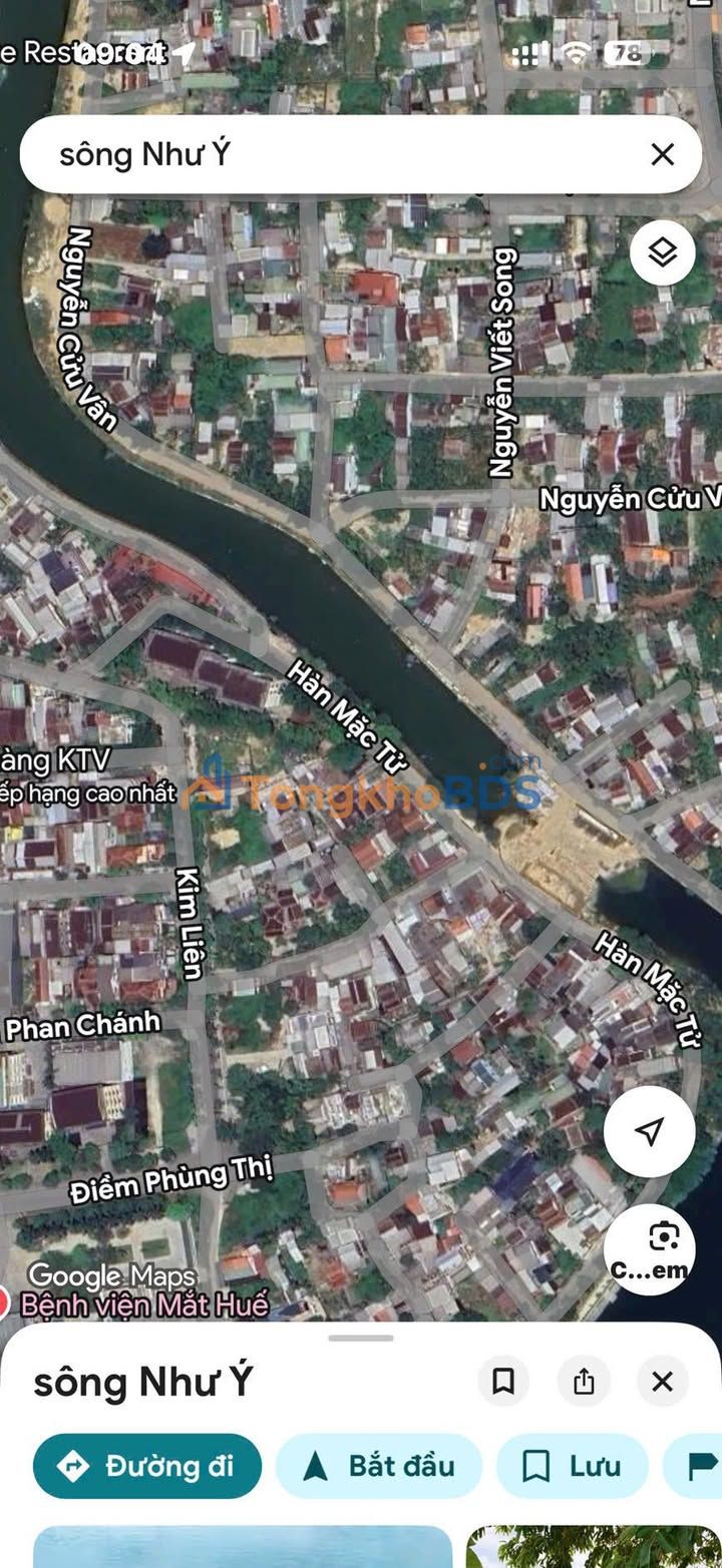 Đất Nền Vỹ Dạ Huế - 115m² Hai Mặt Tiền View Sông, Sổ Hồng