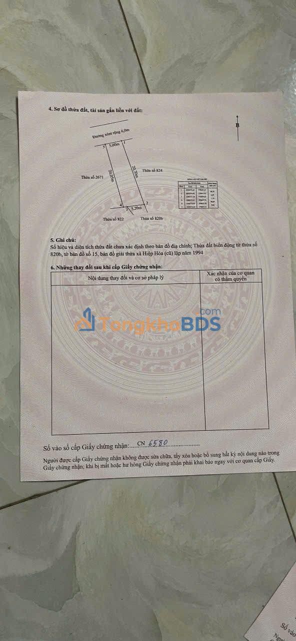 Đất Nền Mặt Tiền Lê Lợi - Hiệp Hòa, Kinh Môn: 100m² - 1 Tỷ Đầu Tư Sinh Lời