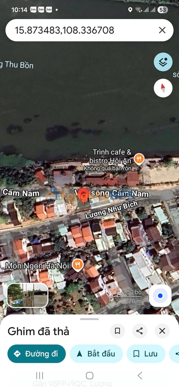 Đất Nền Cẩm Nam Hội An 191m² View Sông - Lô Đẹp Đầu Tư
