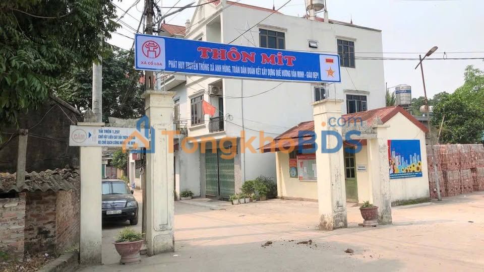 Đất nền 42m² Cổ Loa, Đông Anh - Sổ đỏ sẵn, giá 2 tỷ