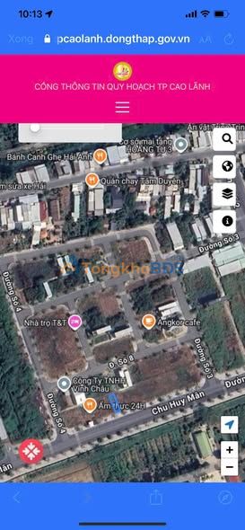 Bán Đất Mặt Tiền 90m² Kinh Doanh Sầm Uất Cao Lãnh, Đồng Tháp