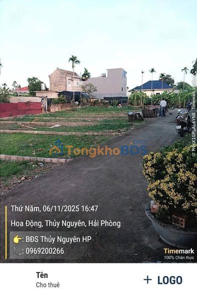 Bán Đất Nền Thủy Nguyên, Hải Phòng 65.6m² - Sổ Hồng Sẵn Sàng