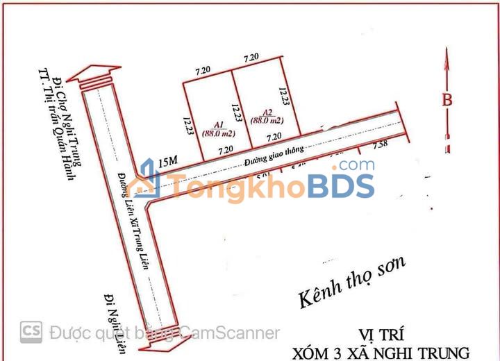 Đất Nghi Trung 90m² - Sổ Đỏ Sẵn Sàng - Chỉ 1.1 Tỷ