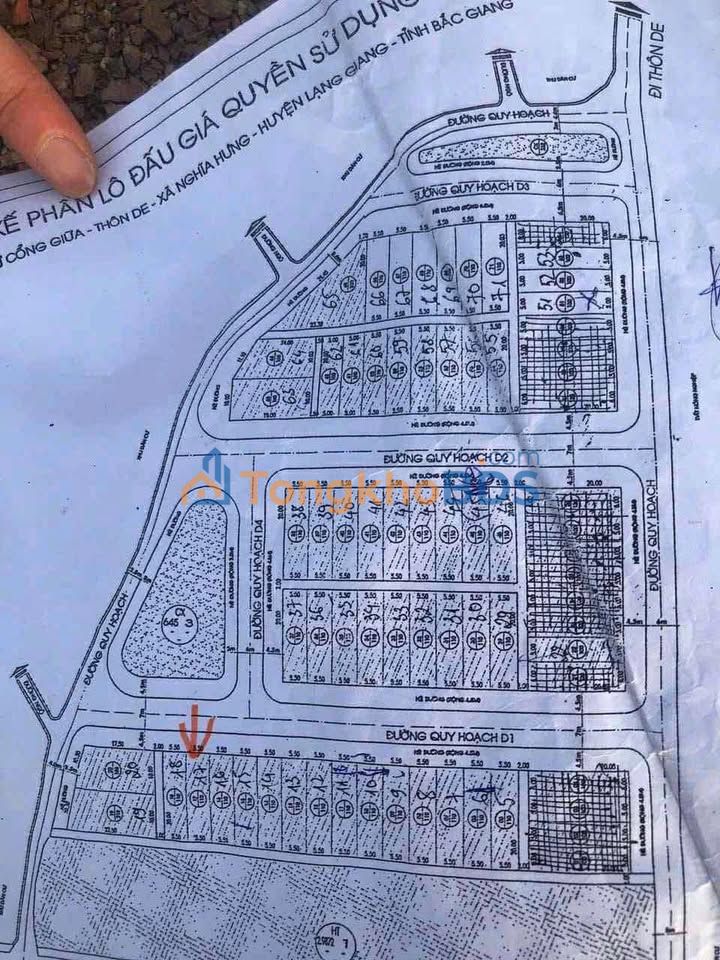 Đất Đấu Giá Nghĩa Hưng, Lạng Giang 110m² - Sẵn Sàng Đón Sóng KCN!