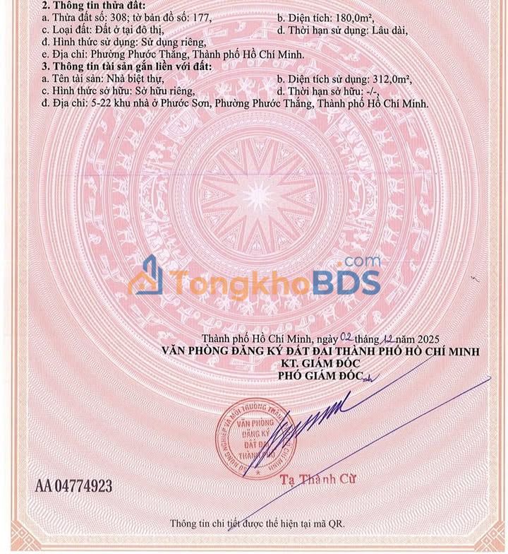 Townhouse 180m² Blanca City Sun Group - Sổ hồng riêng, giá 13.9 tỷ