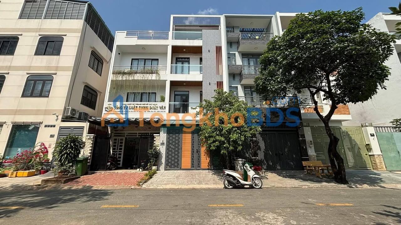 Nhà 4 Tầng Mặt Tiền Đường Số 17 An Phú, Thủ Đức - 100m² Sổ Hồng