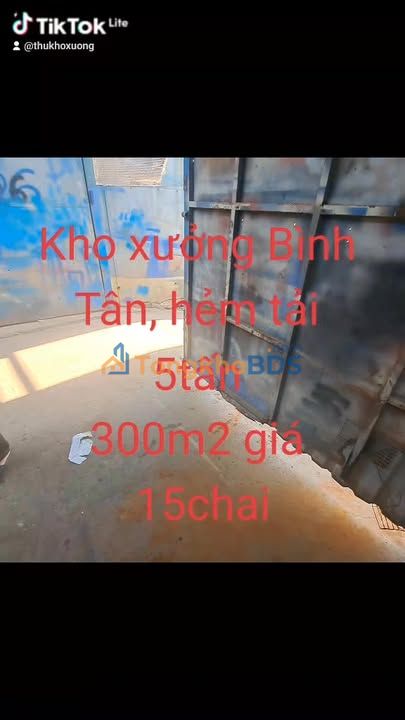 Kho Xưởng Tân Tạo 300m² - 450 Triệu/Năm - Sẵn Sàng Hoạt Động