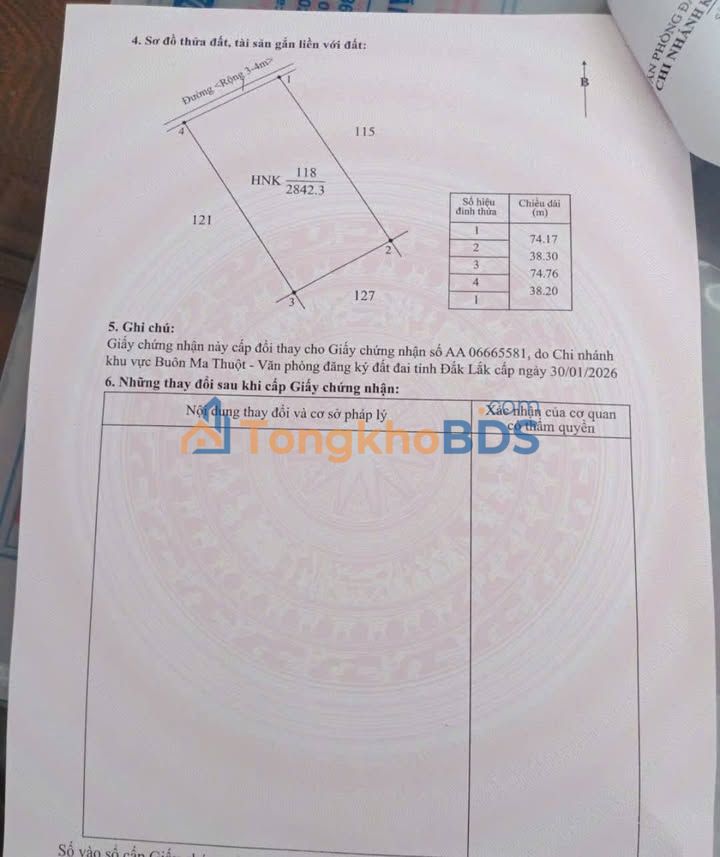 Đất Nền Đắk Nông 1008m² - Gần KCN Tân An, Giá 1.6 Tỷ