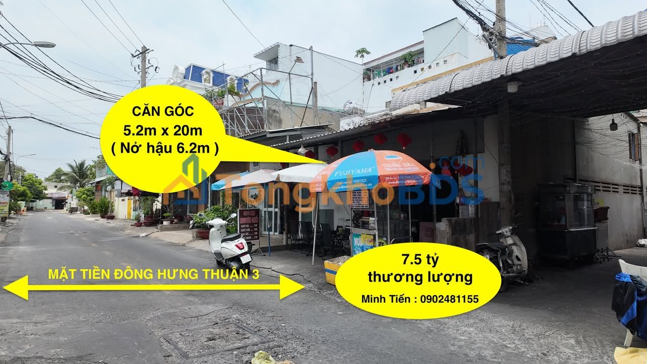 Nhà Mặt Tiền Kinh Doanh Quận 12 - 115m² Căn Góc 2 Mặt Tiền