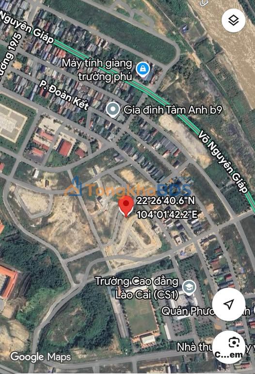 Đất Nền Cam Đường 223m² Giá 2.75 Tỷ - Sẵn Sàng Xây Nhà Vườn