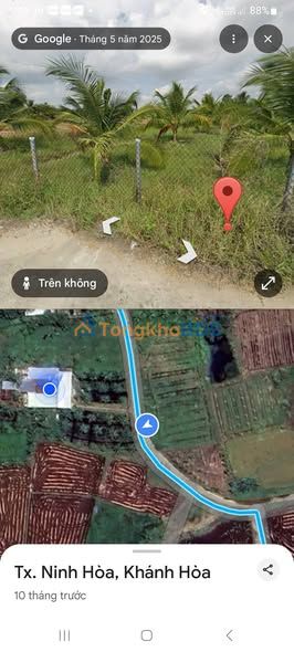 Đất nền Ninh An, Khánh Hòa 800m² - Sổ đỏ thổ cư, 2.4 tỷ