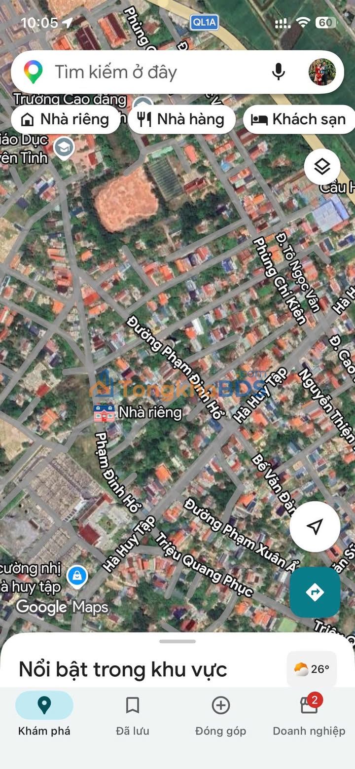 Bán Đất 179m² Mặt Tiền Đường 3 Làn Ô Tô, Bắc Lý, Đồng Hới - Sẵn Sàng Xây Dựng