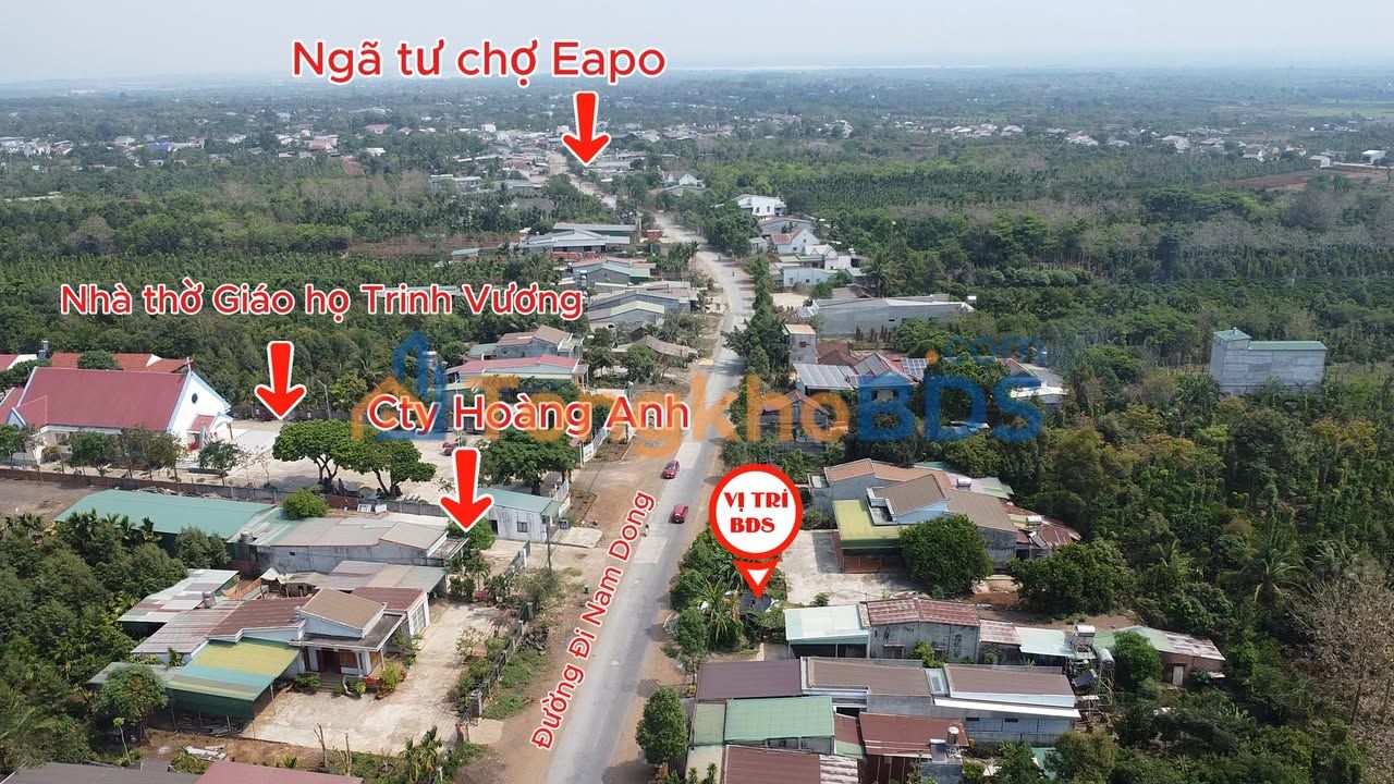 Đất Đắk Lắk - 600m² Mặt Tiền Trục Chính Eapo, Giá 2.2 Tỷ