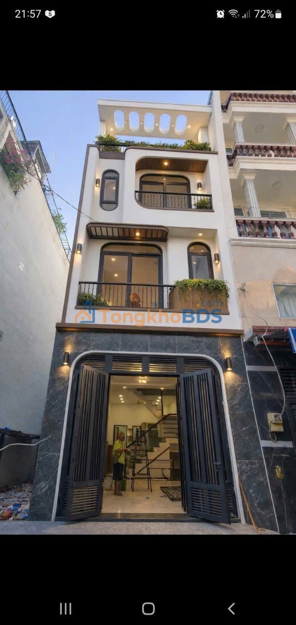 Nhà Hẻm Xe Hơi 6m Bình Tân - 4x14m, 3.5 Tấm, Giá 7.5 Tỷ