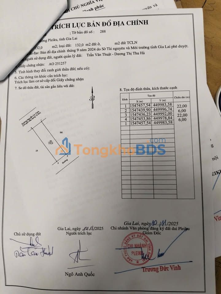 Đất Nền Nguyễn Cư Trinh Quy Nhơn 132m² - Sổ Hồng Full Thổ Cư, Giá Đầu Tư Hấp Dẫn