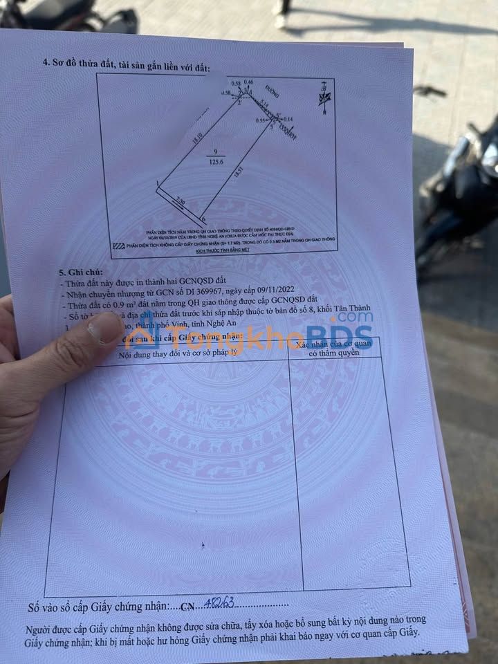 Đất Lô Góc Mặt Tiền Nguyễn Thị Minh Khai, Vinh 125m² - Kinh Doanh Đỉnh Cao