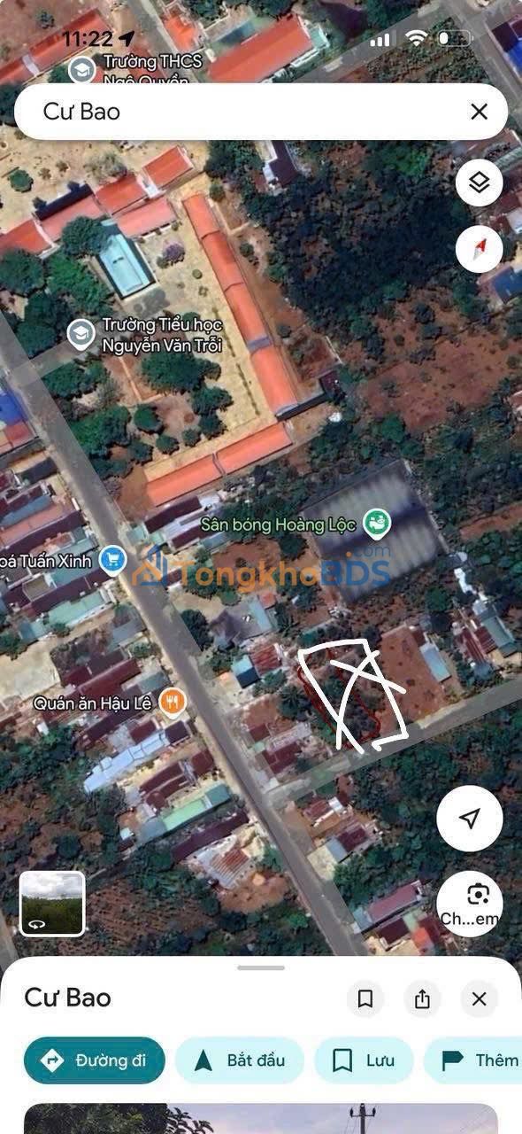 Đất Vàng Phường Bình Tân - Buôn Hồ: 279m² Sổ Đỏ, Gần Chợ & Trường Học