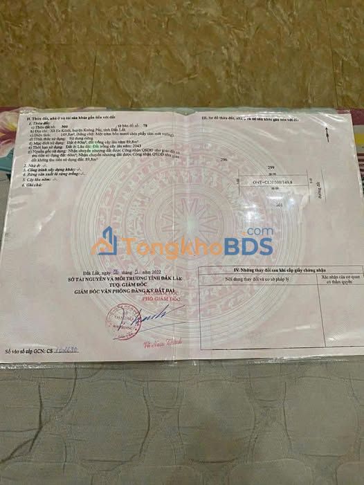 Đất Nền Buôn Yế, Krông Pắc - 150m² Sổ Đỏ F0 Giá 340 Triệu