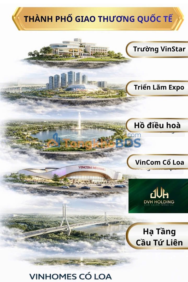 Chung cư Vin Cổ Loa 63m² 5 tầng - Giá tốt 6.3 tỷ - Sổ đỏ HĐMB