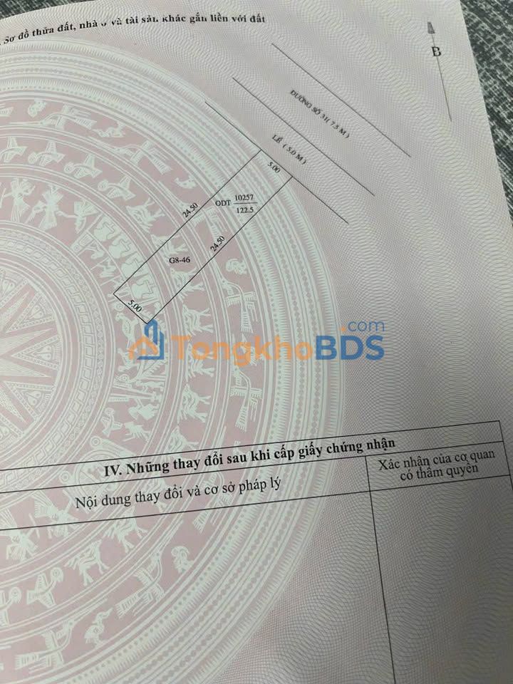 Bán Đất Nền Đường Số 31 Cần Thơ 122.5m² - Giá 3.15 Tỷ