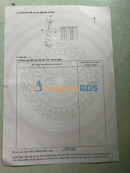 Đất nền Thị trấn Phước An 192m² giá 700 triệu - Sổ đỏ chính chủ