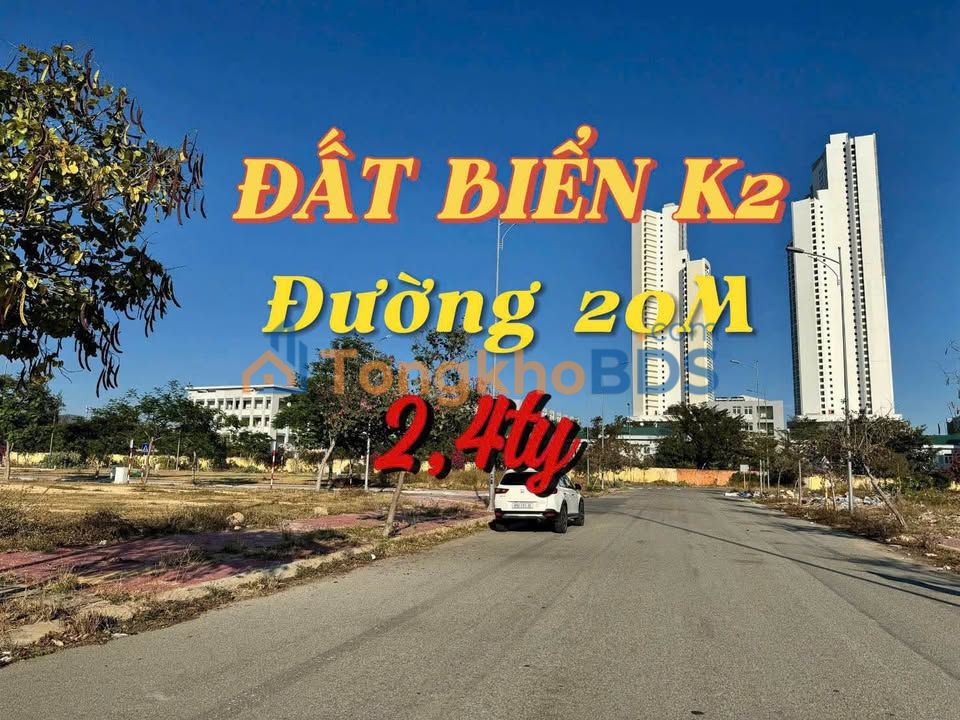 Đất nền K2 Nha Trang - 81m² - Sổ đỏ trao tay - Giá 2.4 tỷ