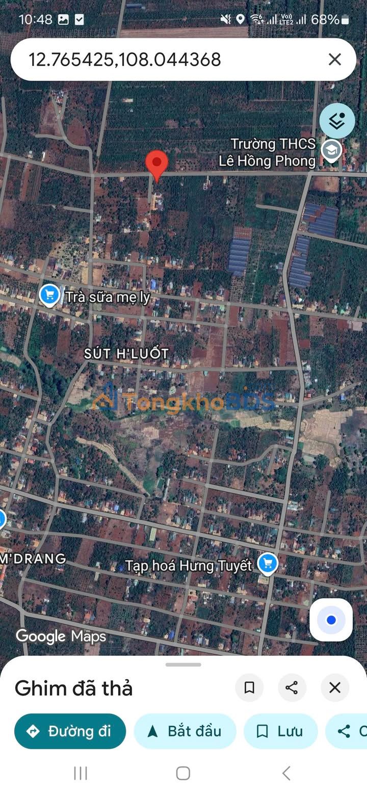 Đất Vườn Cư Suê 3600m² - 2 Mặt Tiền Đường Rộng, Gần Lê Hồng Phong