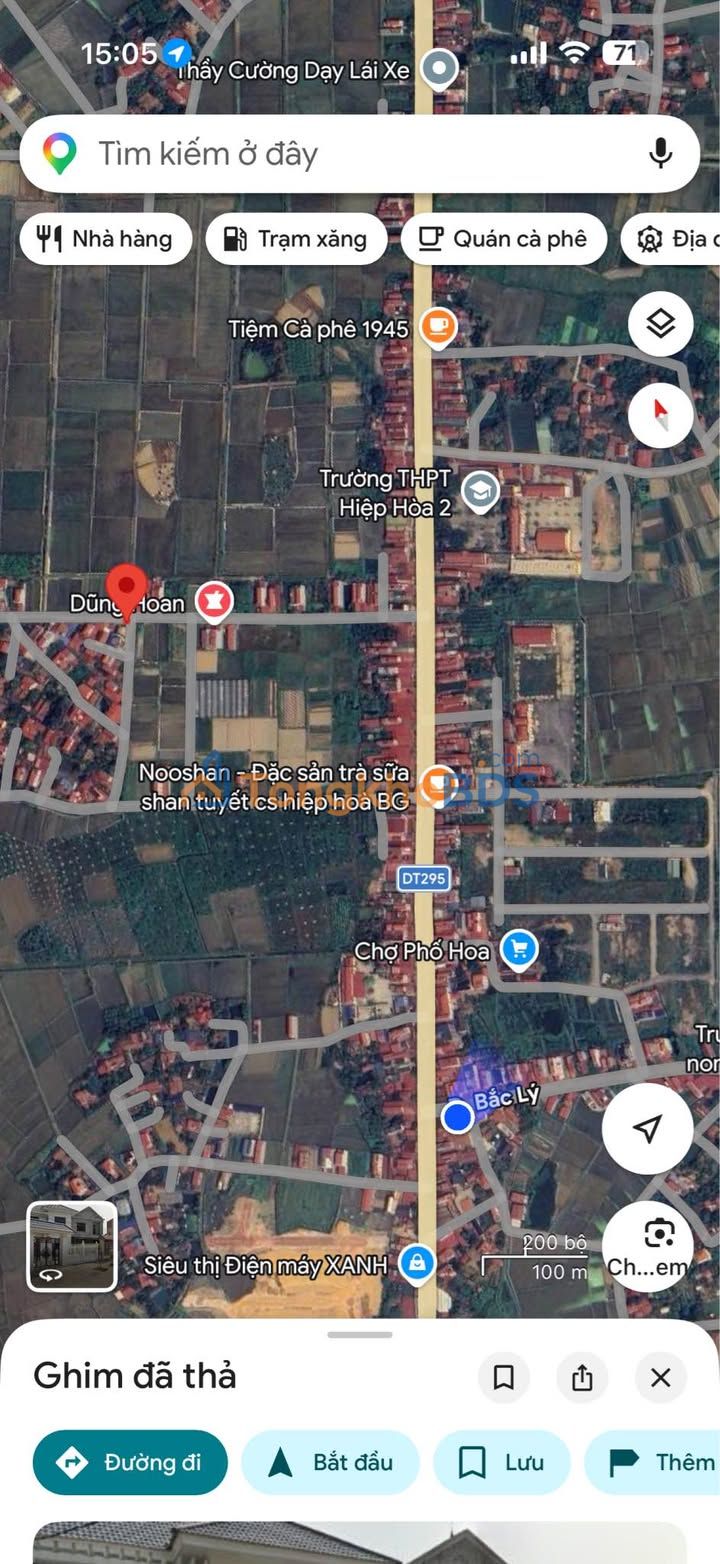 Đất nền Thôn Đồng Giót, Bắc Giang - 100m² Mặt tiền kinh doanh 2 tỷ