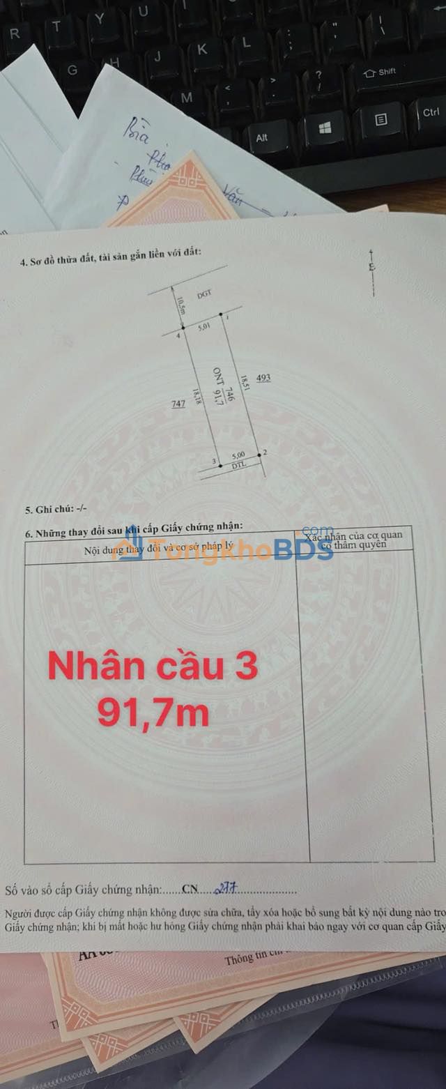Đất nền Hưng Hà - 91m² - Giá 2.x Tỷ - Vị trí đắc địa